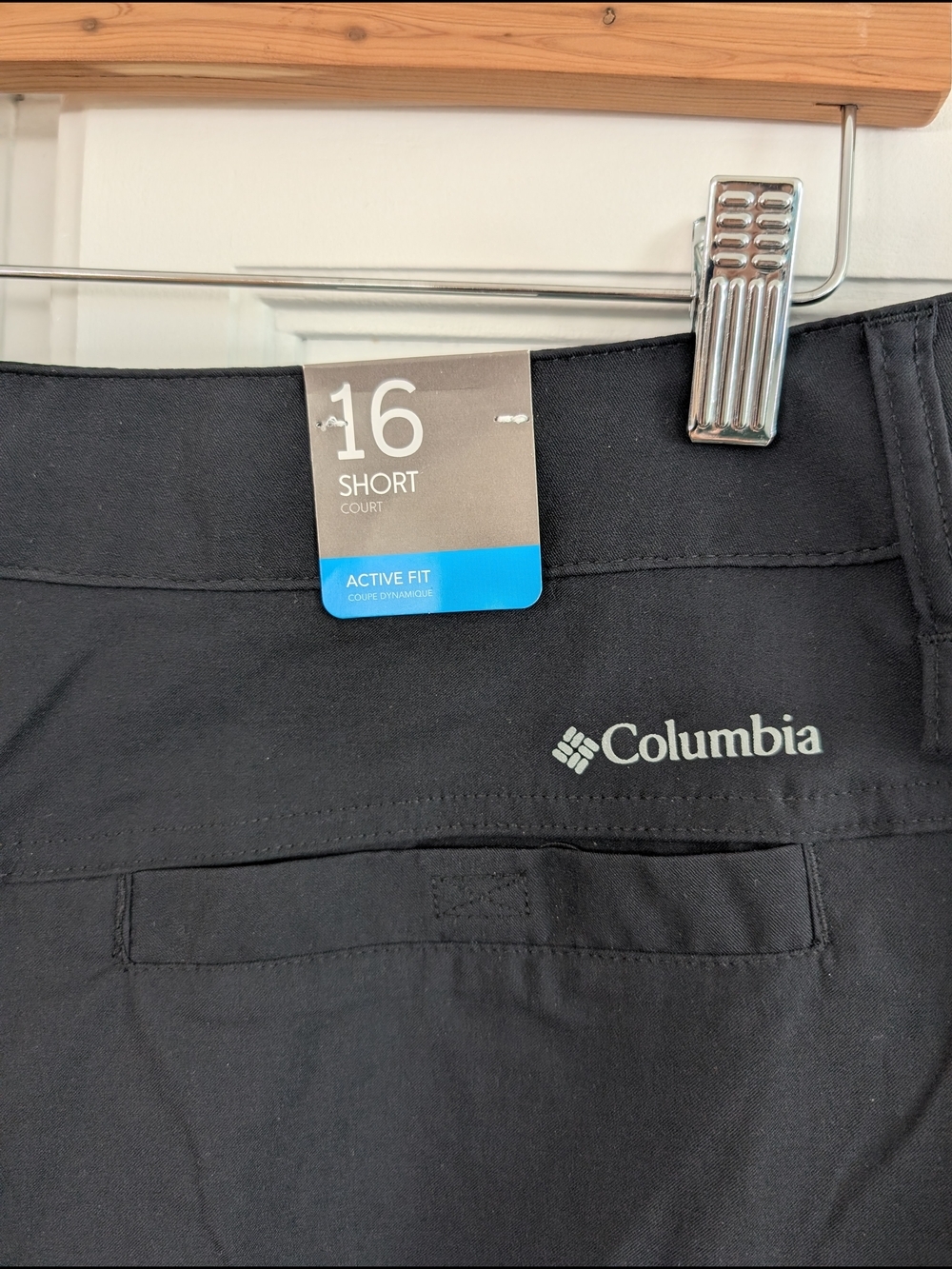 Columbia Women's Black Performance Shorts Size 16 - Picture 4 of 10
